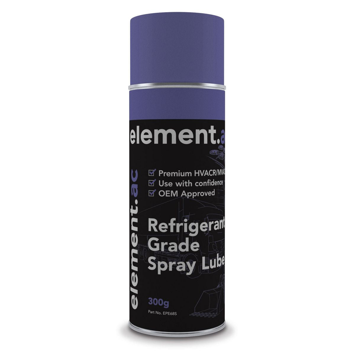 element.ac POE 68 oil (Polyolester) Aerosol 300G EPE68S