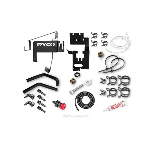Ryco Vehicle Specific Catch Can and Fuel Water Separator Installation Kit RVSK112