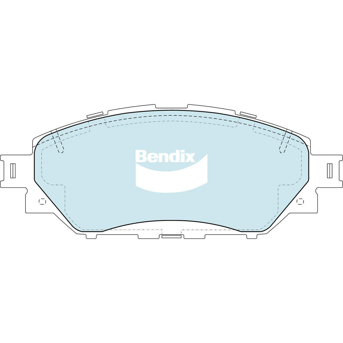 Bendix Ultimate 4WD Brake Pad Set Front DB2369 ULT4WD