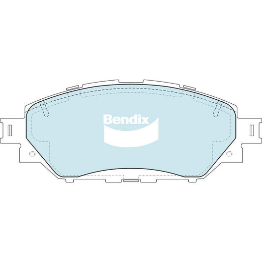 Bendix Ultimate 4WD Brake Pad Set Front DB2369 ULT4WD