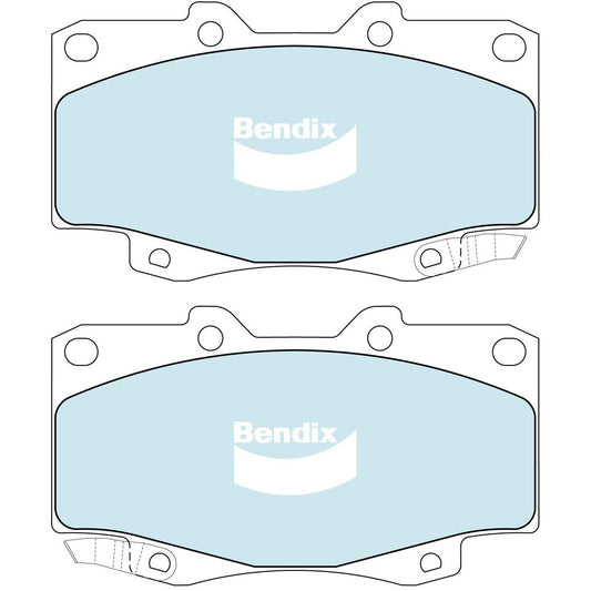 Bendix Ultimate 4WD Brake Pad Set Front DB1739 ULT4WD
