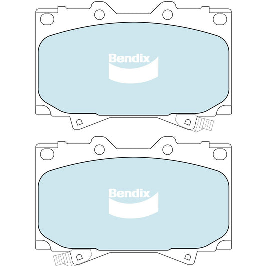Bendix Ultimate 4WD Brake Pad Set Front DB1365 ULT4WD