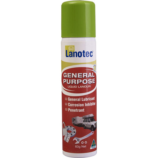 Lanotec General Purpose Liquid Lanolin Aerosol Spray 60g