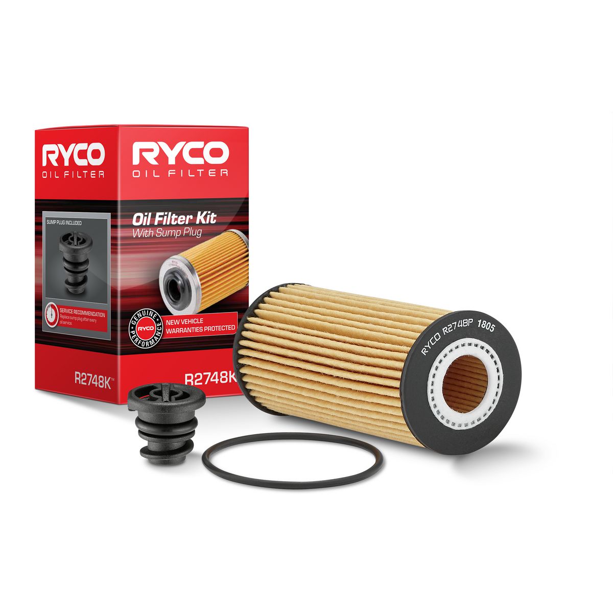 Ryco Oil Filter R2748K