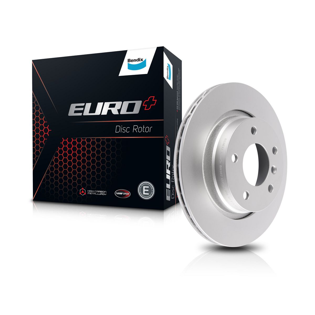 Bendix EURO+ Brake Rotor Single 294mm Rear BR967 EURO+