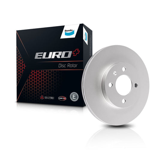 Bendix EURO+ Brake Rotor Single 256mm Front BR446 EURO+