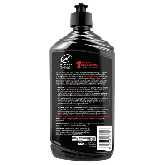 Turtle Wax Hybrid Solutions 1 & Done Compound Precision Platelet Technology 473ml