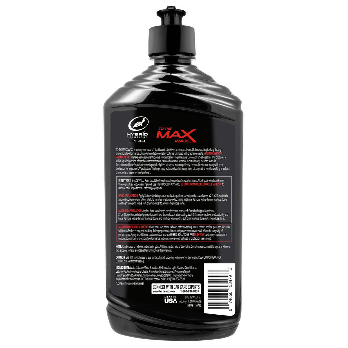 Turtle Wax Hybrid Solutions Pro Max Wax Graphene Infused 414ml