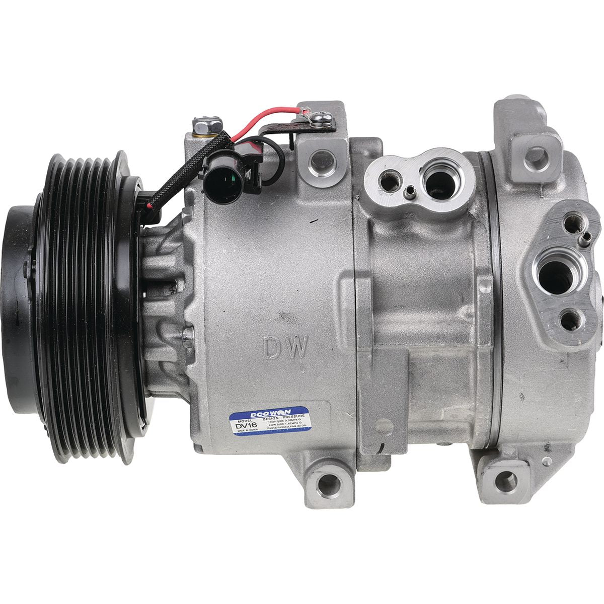 Doowon Air Conditioning Compressor 12V Direct Mount DV16 CXH088