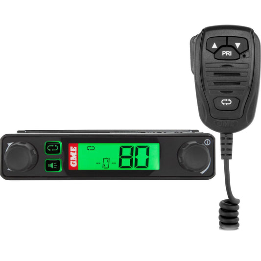 GME UHF CB Radio Value Pack 6.6dB Antenna & 1W Handheld Radio TX3120SSVP