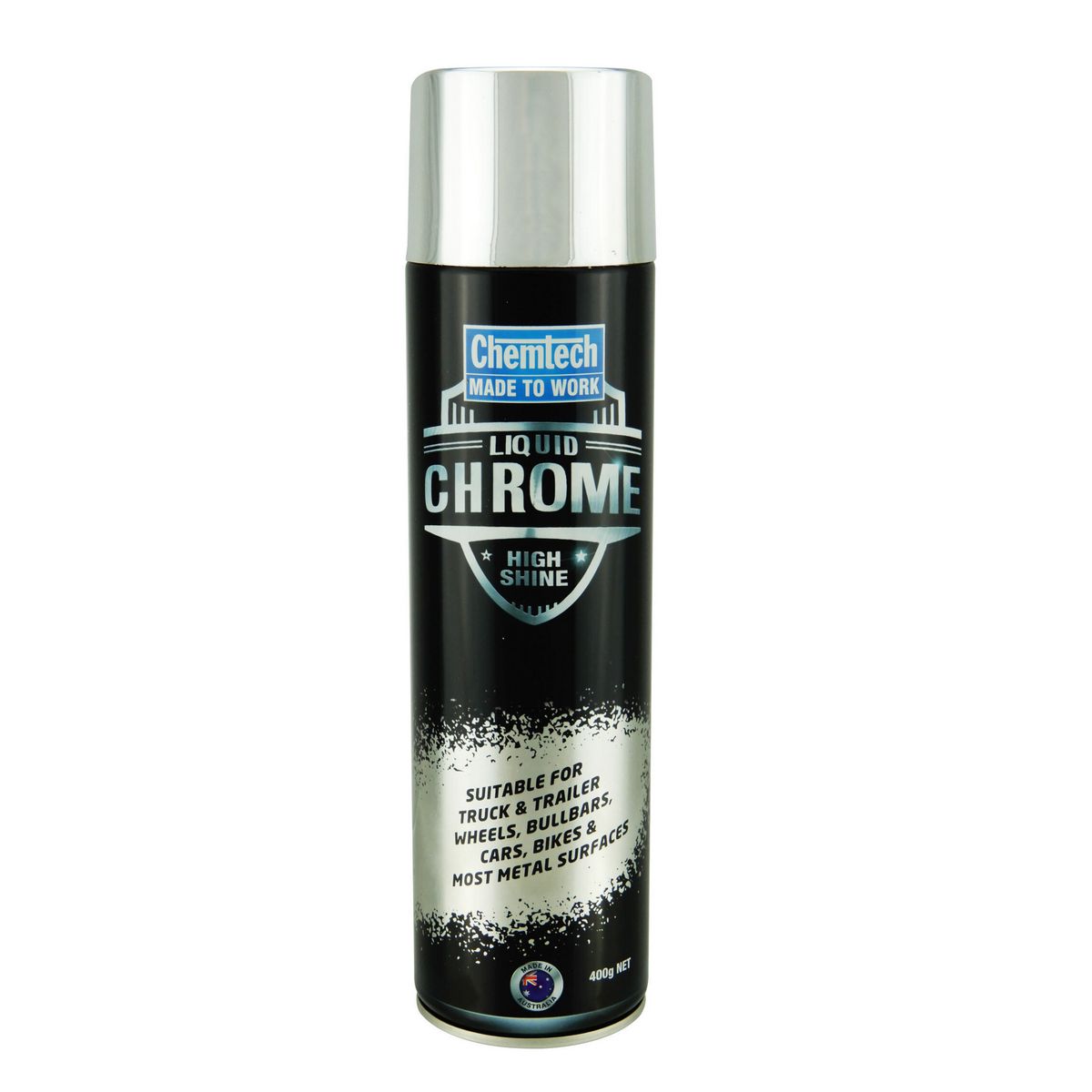 Chemtech Liquid Chrome Aerosol Spray 400g