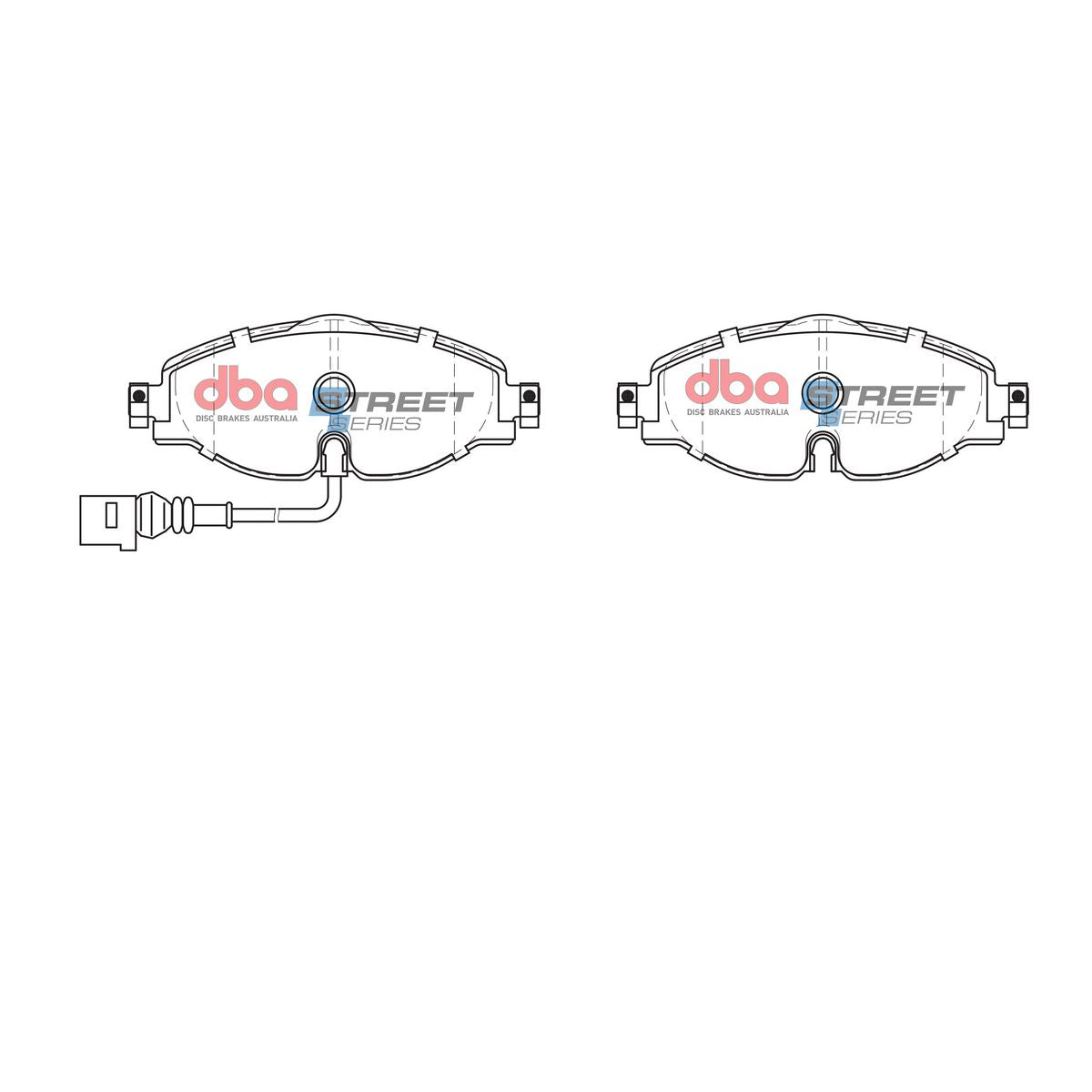 DBA Street Series Brake Pad Set Front DB2383SS