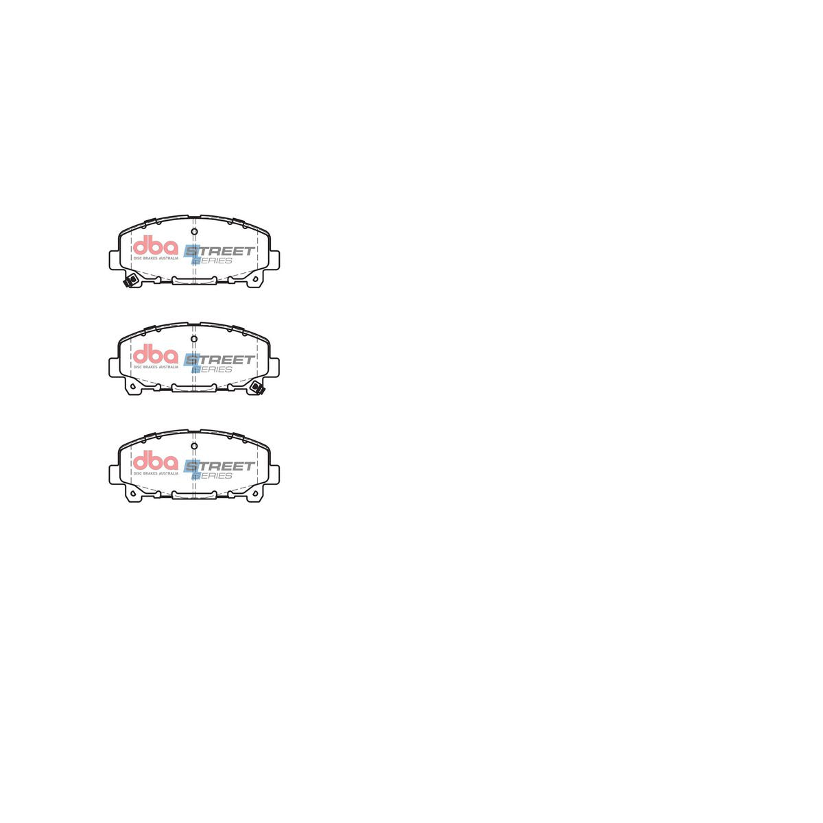 DBA Street Series Brake Pad Set Front DB2118SS
