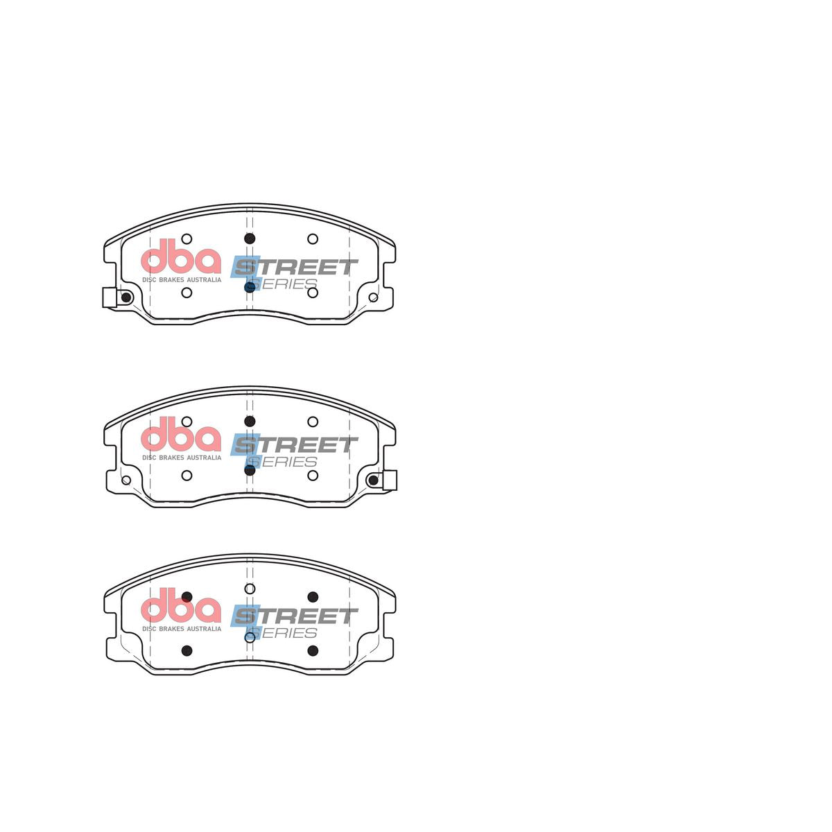 DBA Street Series Brake Pad Set Front DB1850SS