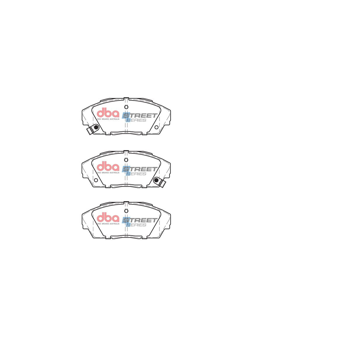 DBA Street Series Brake Pad Set Front DB1133SS