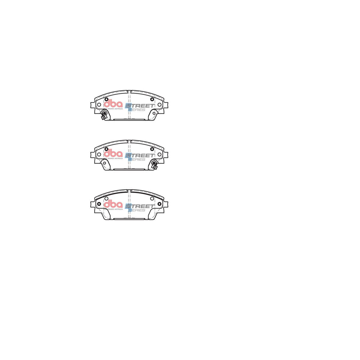DBA Street Series Brake Pad Set Front DB2330SS