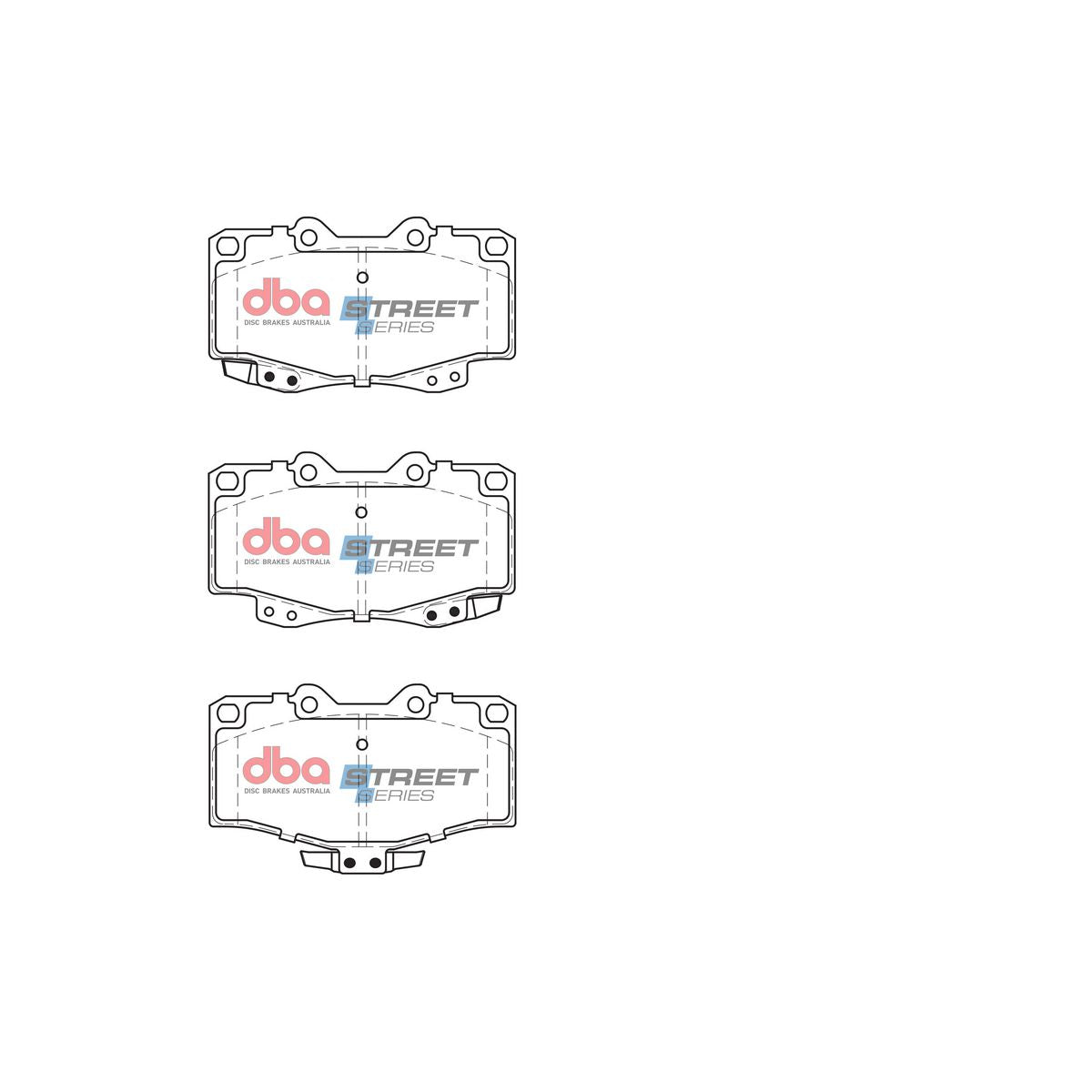 DBA Street Series Brake Pad Set Front DB1149SS