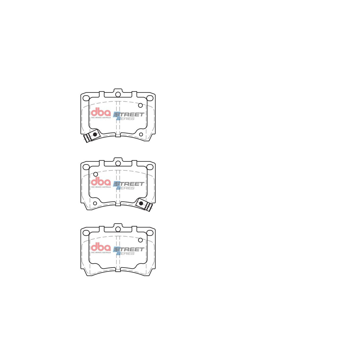 DBA Street Series Brake Pad Set Front DB1158SS