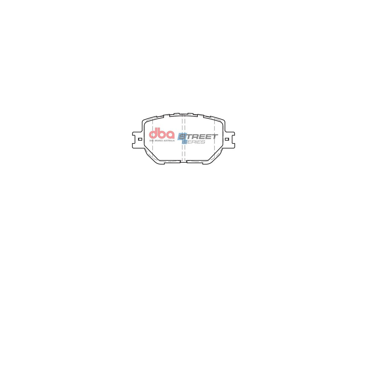 DBA Street Series Brake Pad Set Front DB2321SS