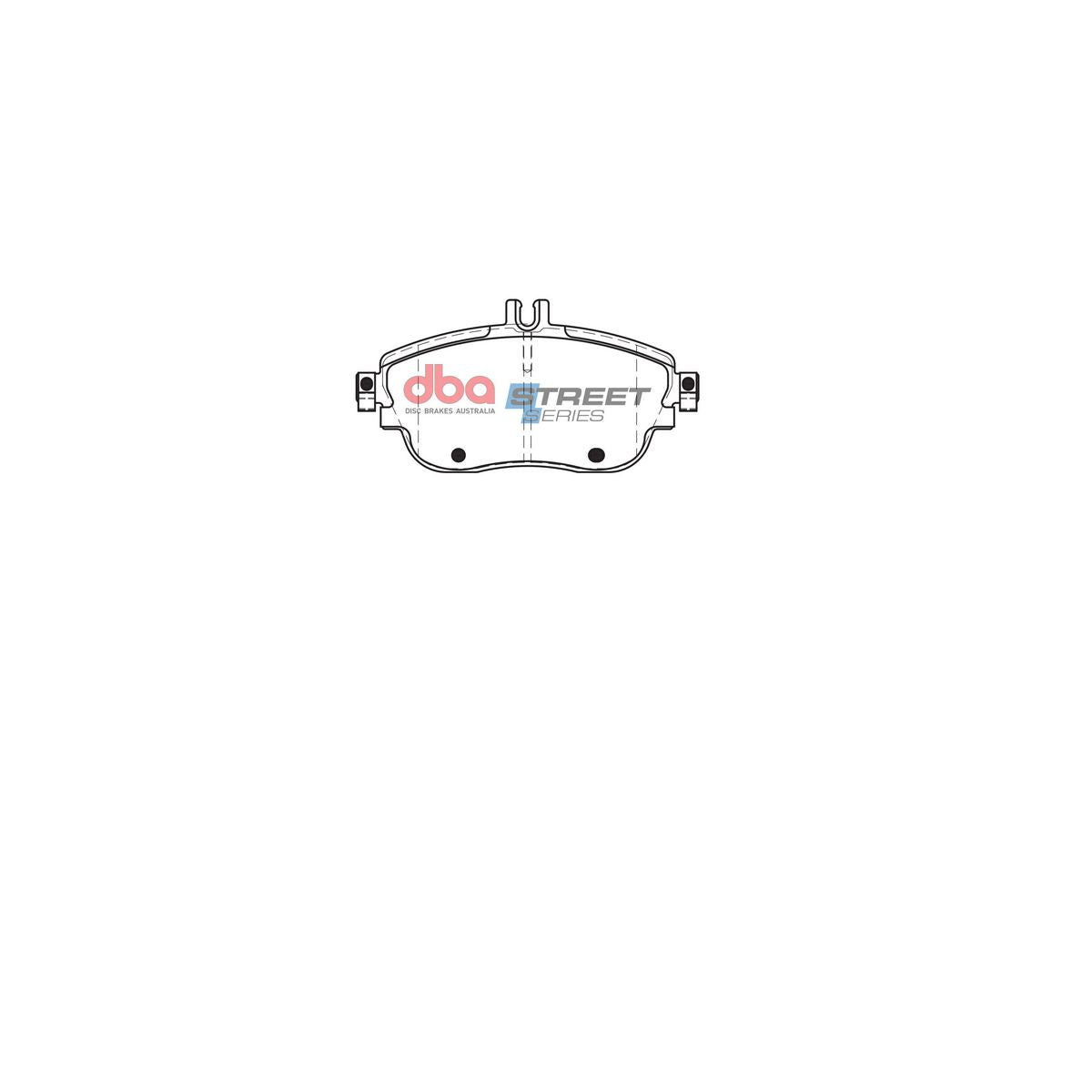 DBA Street Series Brake Pad Set Front DB2315SS