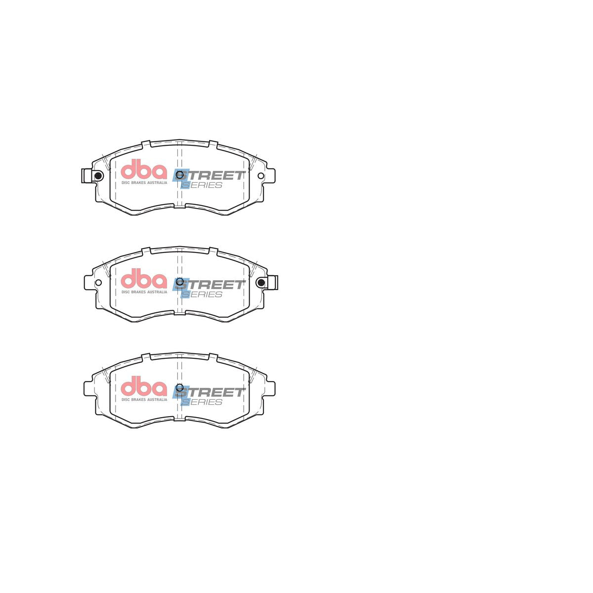 DBA Street Series Brake Pad Set Front DB1167SS