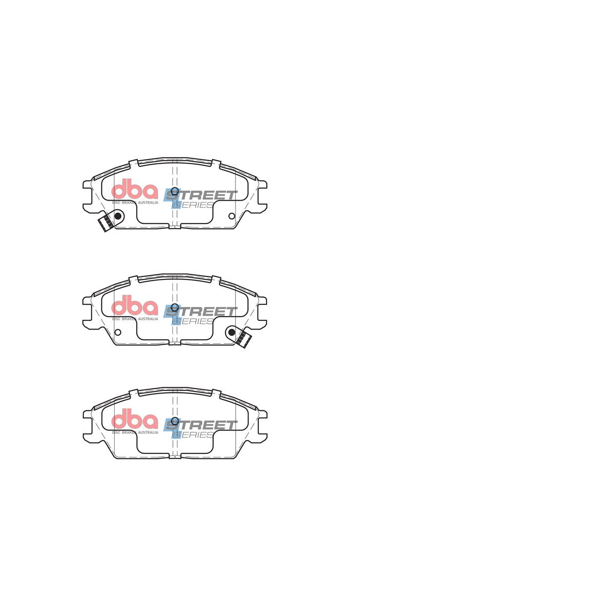 DBA Street Series Brake Pad Set Front DB1252SS