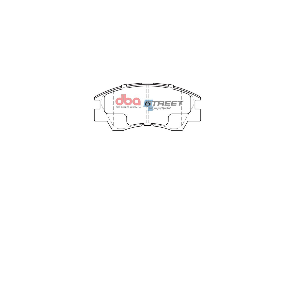 DBA Street Series Brake Pad Set Front DB1168SS