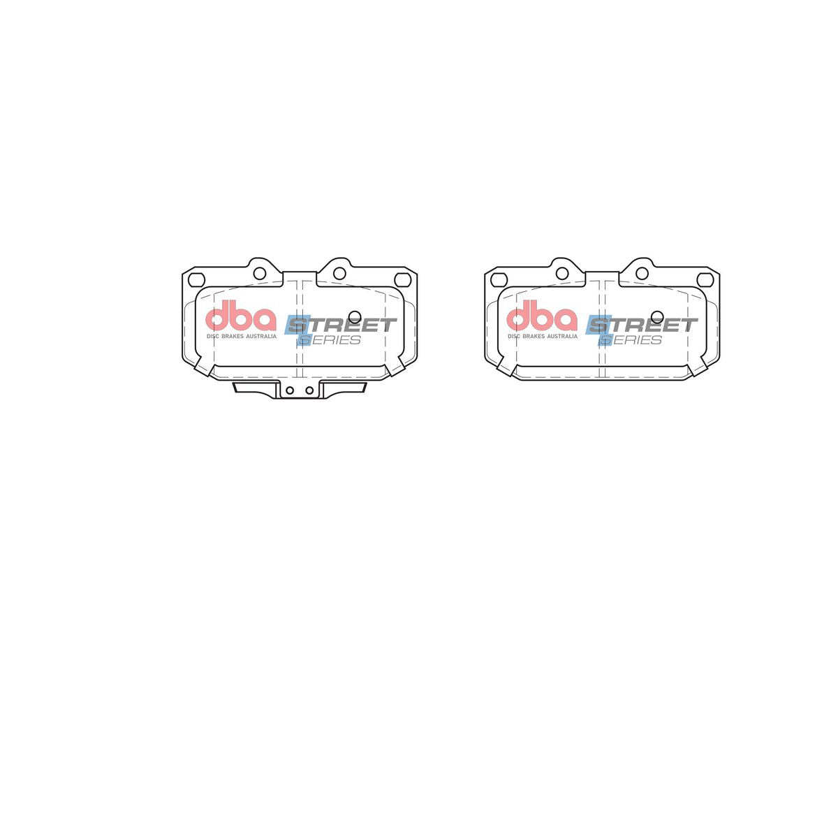 DBA Street Series Brake Pad Set Front DB1170SS