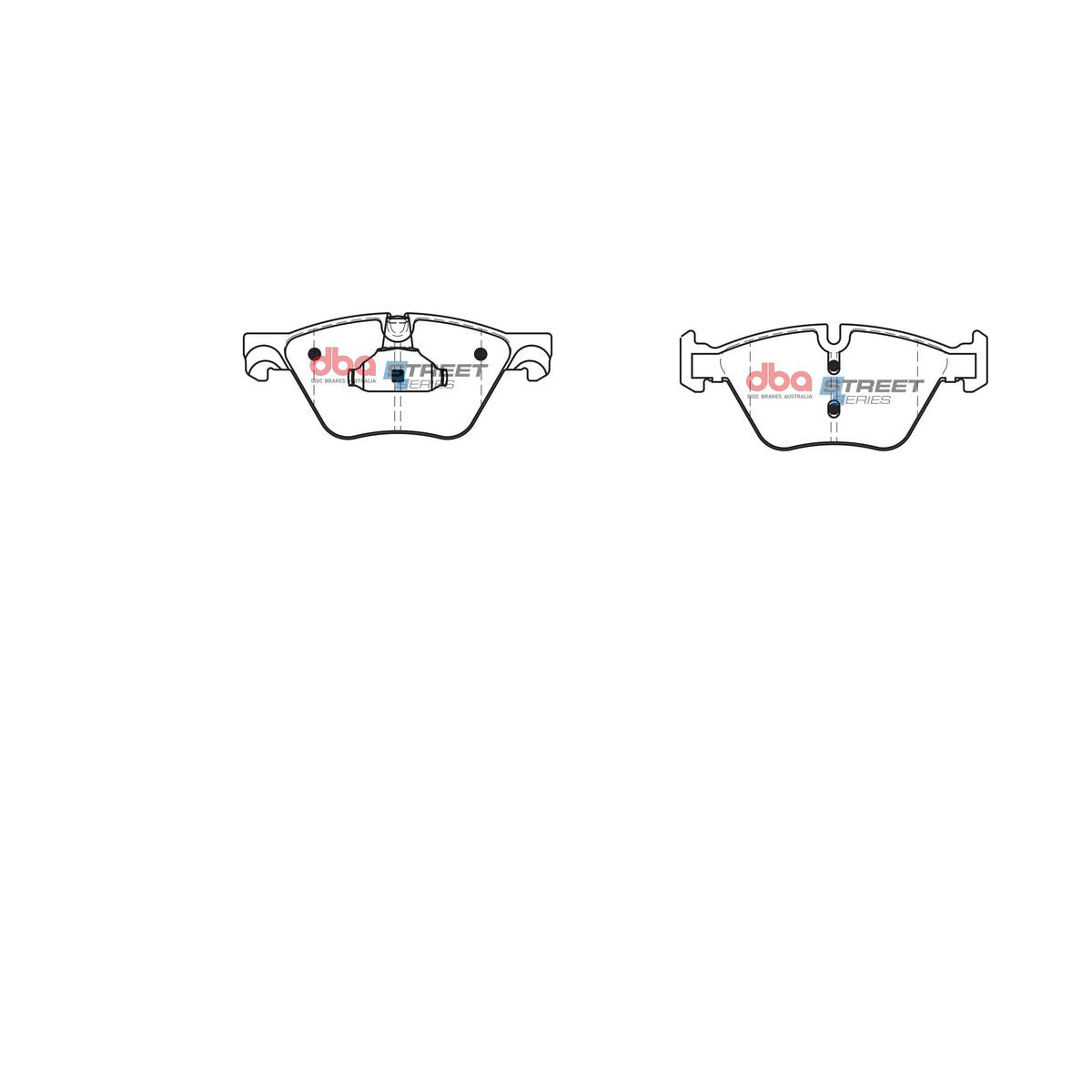 DBA Street Series Brake Pad Set Front DB2295SS