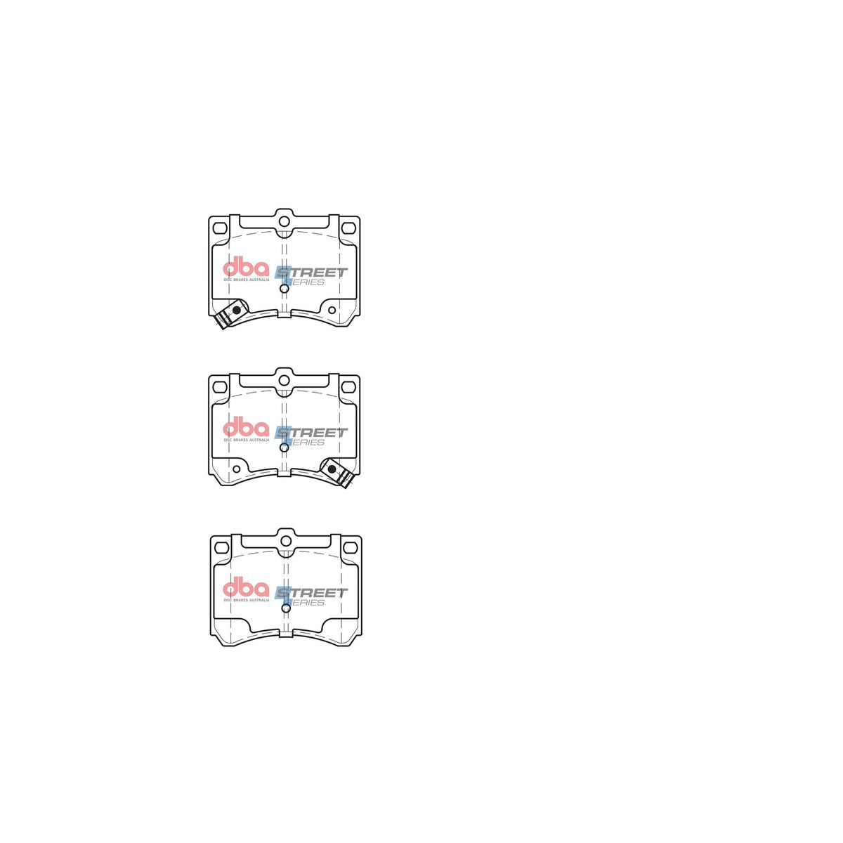 DBA Street Series Brake Pad Set Front DB1177SS