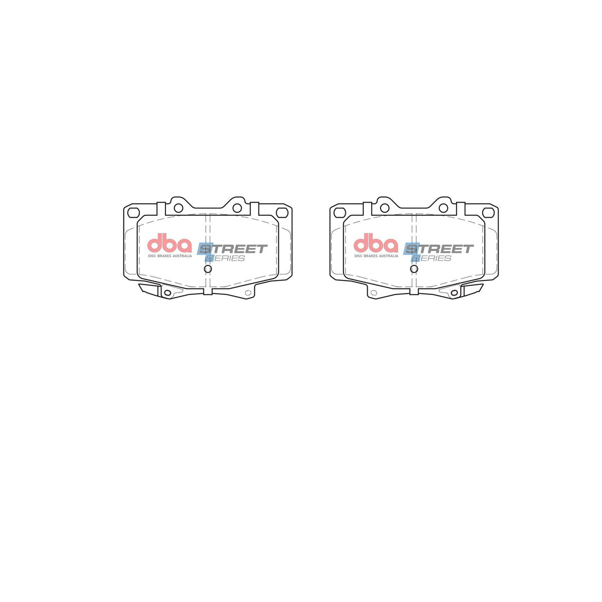 DBA Street Series Brake Pad Set Front DB1199SS
