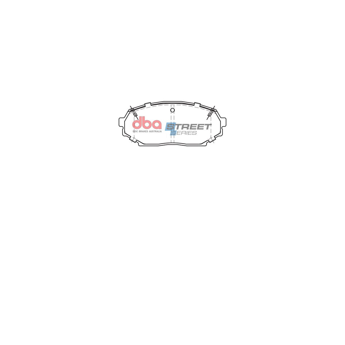 DBA Street Series Brake Pad Set Front DB1178SS
