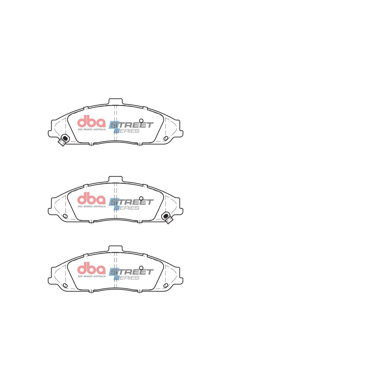 DBA Street Series Brake Pad Set Front DB7599SS
