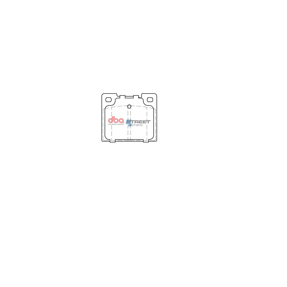 DBA Street Series Brake Pad Set DB538SS