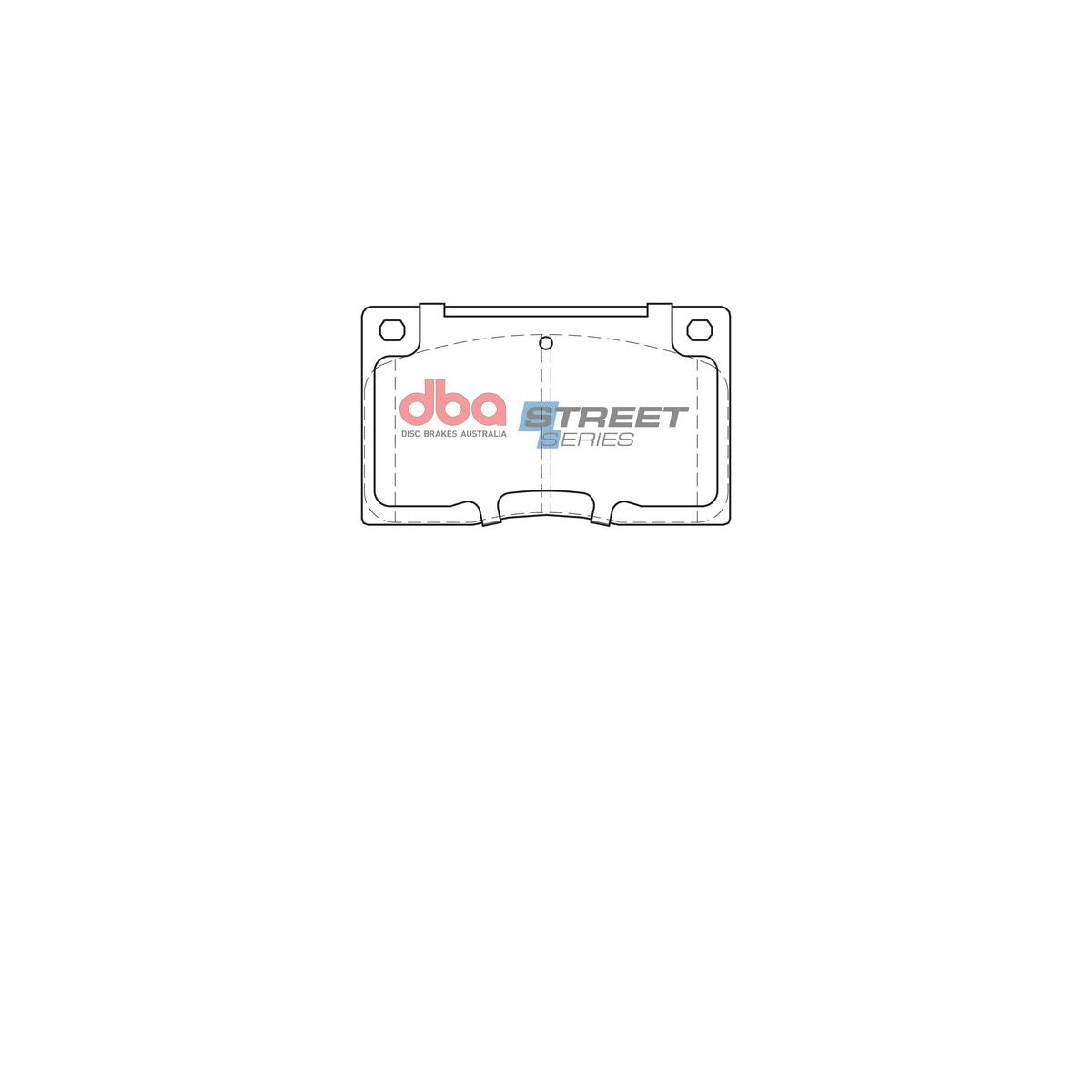 DBA Street Series Brake Pad Set Front DB585SS