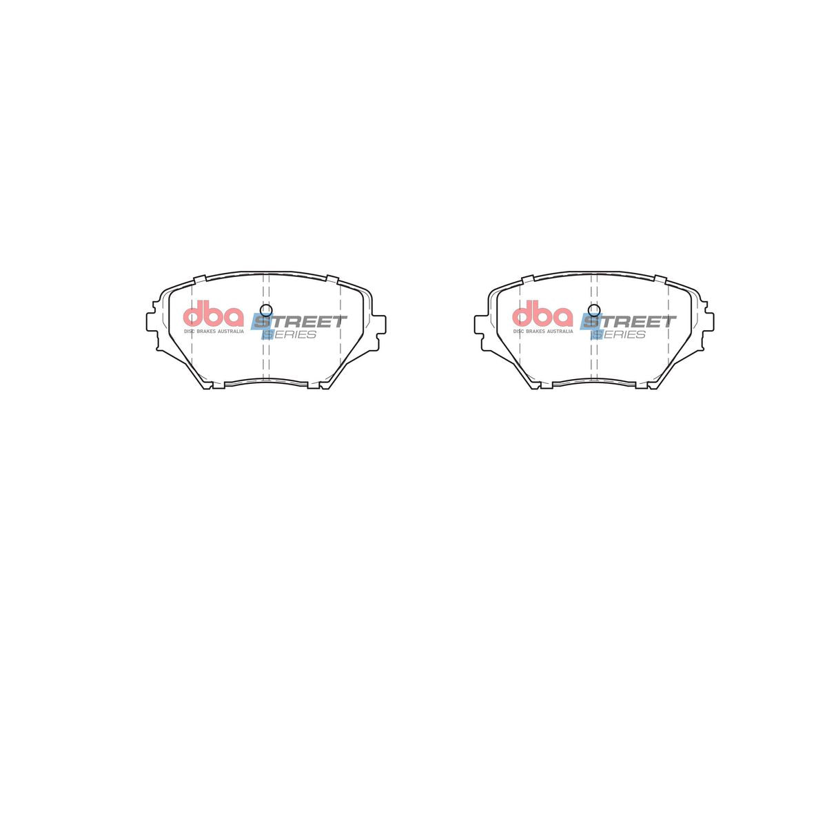 DBA Street Series Brake Pad Set Front DB1432SS