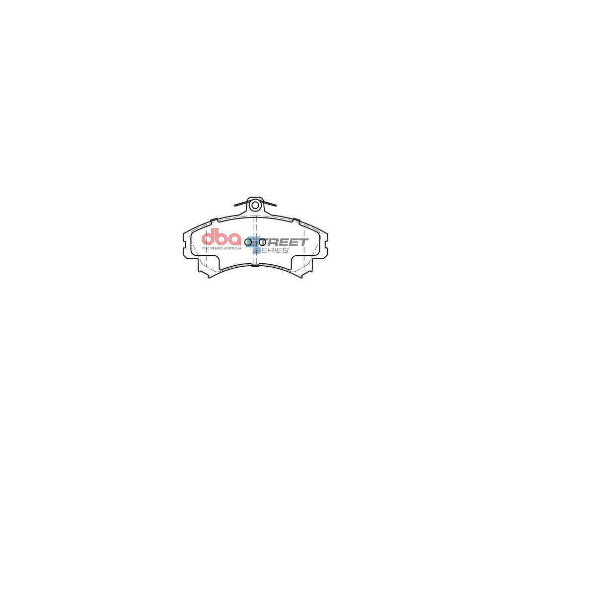 DBA Street Series Brake Pad Set Front DB1402SS