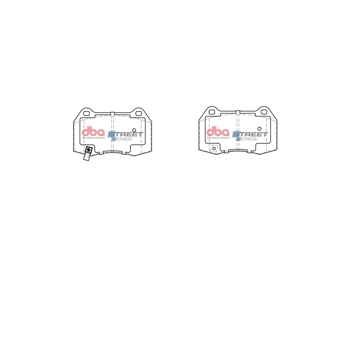 DBA Street Series Brake Pad Set Front DB1520SS