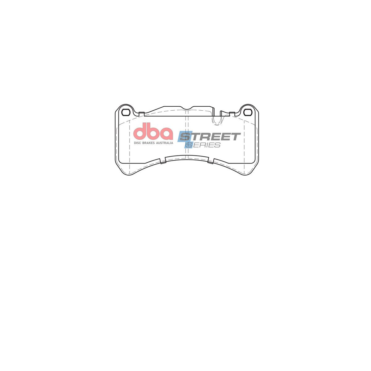 DBA Street Series Brake Pad Set Front DB1845SS