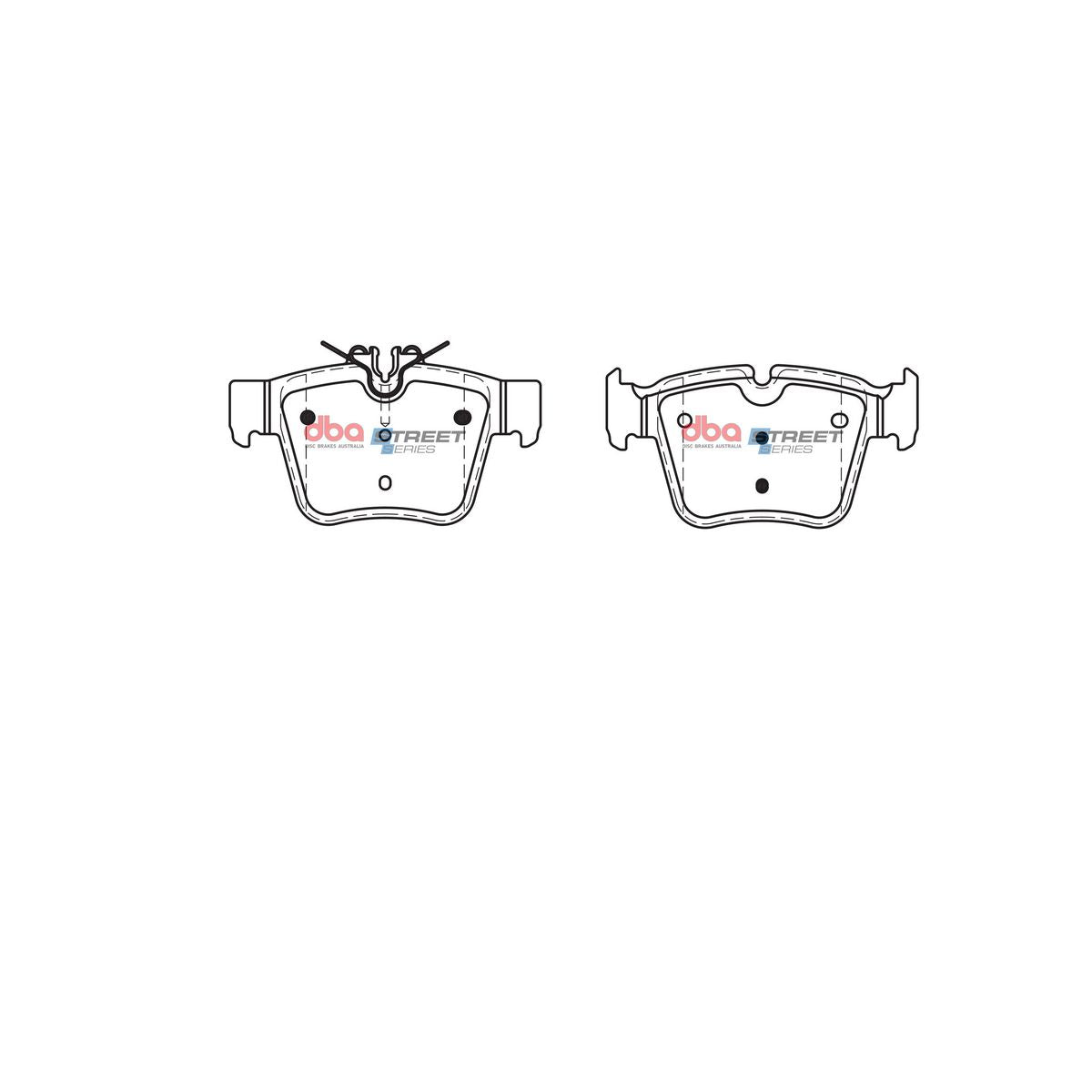 DBA Street Series Brake Pad Set DB15063SS