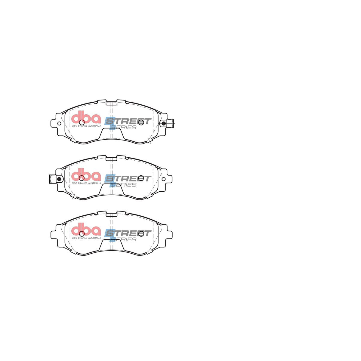 DBA Street Series Brake Pad Set Front DB1370SS