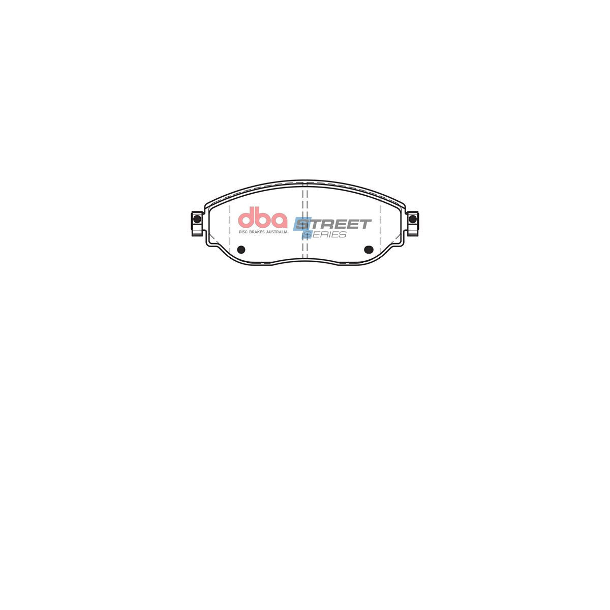 DBA Street Series Brake Pad Set DB15055SS