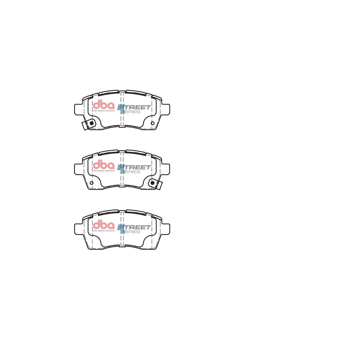 DBA Street Series Brake Pad Set DB15050SS