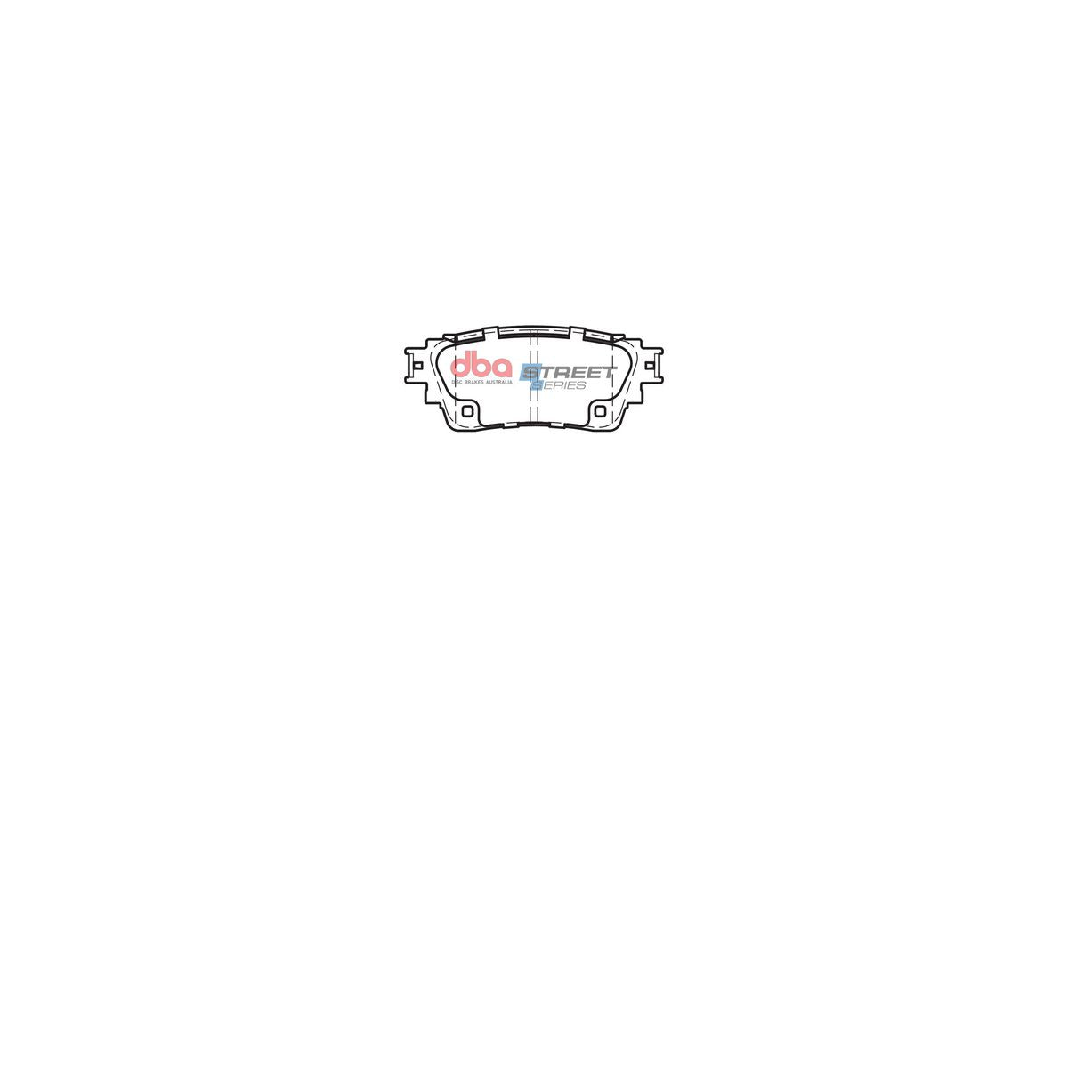 DBA Street Series Brake Pad Set DB15049SS