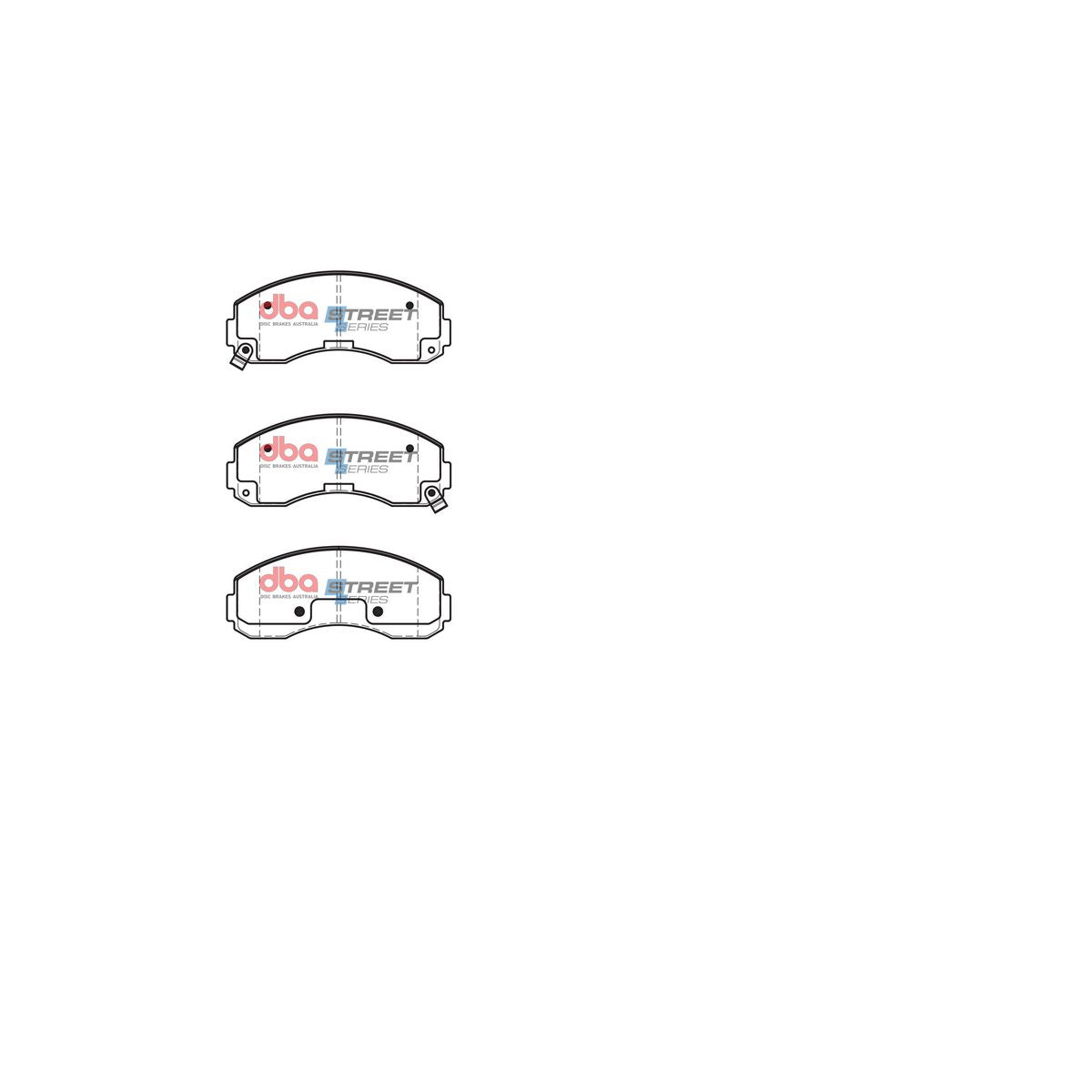 DBA Street Series Brake Pad Set Front DB1817SS