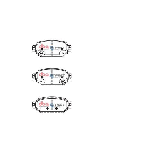 DBA Street Series Brake Pad Set DB15045SS
