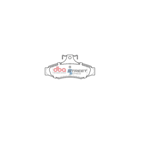 DBA Street Series Brake Pad Set Rear DB1354SS