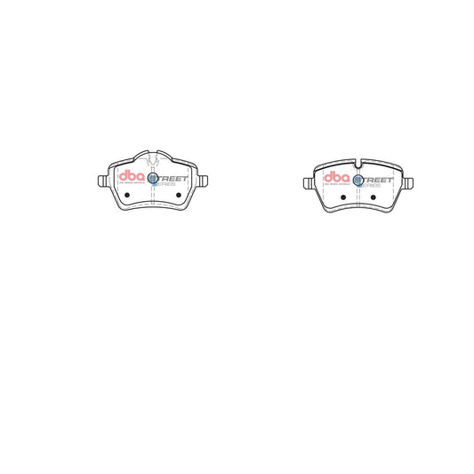 DBA Street Series Brake Pad Set Front DB2052SS
