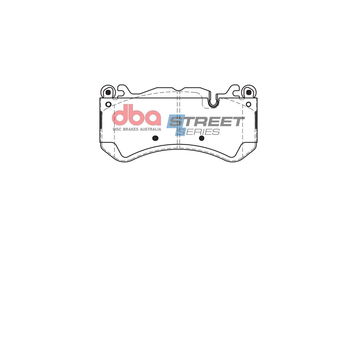 DBA Street Series Brake Pad Set DB15033SS