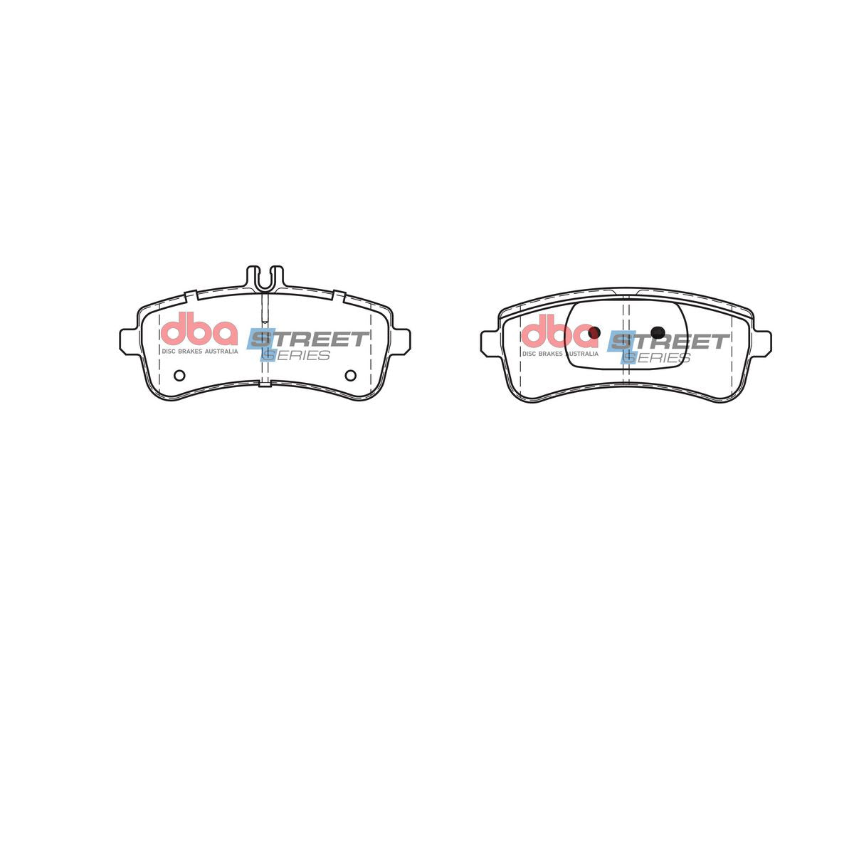 DBA Street Series Brake Pad Set DB15034SS